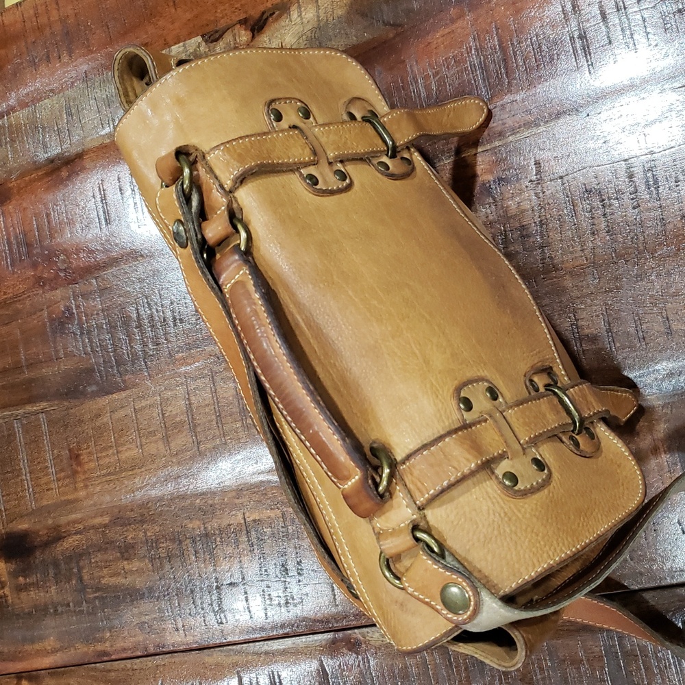 Patricia Nash Leather Satchel - Picture 2 of 16
